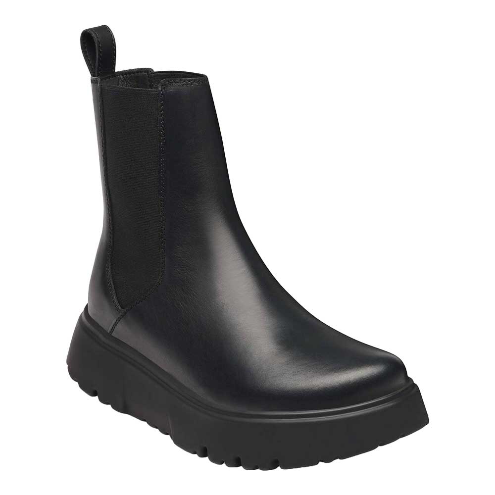 ビルケンシュトックBIRKENSTOCKパピリオThedaチェルシー（レディース）1033120（ブラック）ショートブーツサイドゴア「靴」