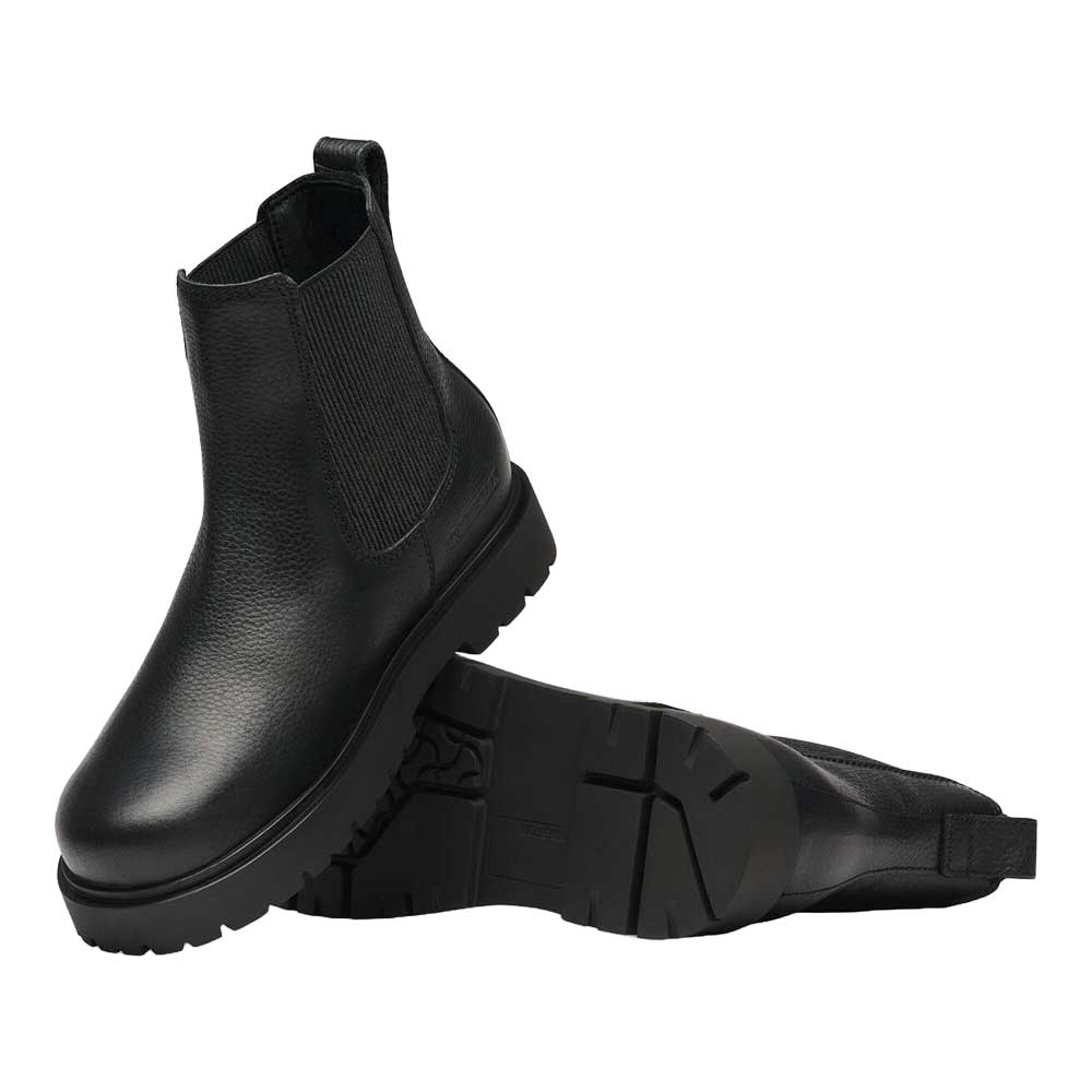 ビルケンシュトックBIRKENSTOCKハイウッドチェルシー（レディース）1033138（ブラック）ショートブーツサイドゴア「靴」