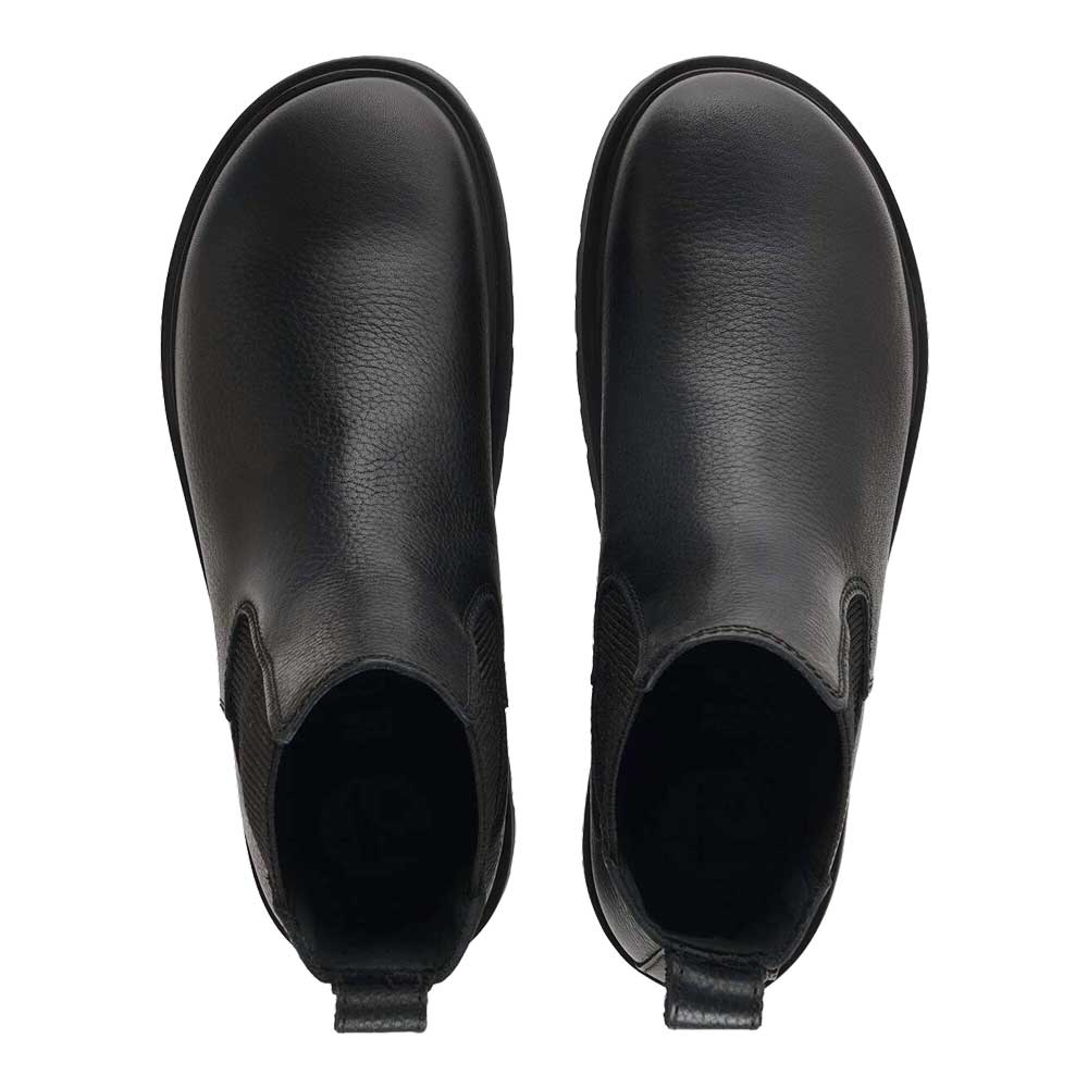 ビルケンシュトックBIRKENSTOCKハイウッドチェルシー（レディース）1033138（ブラック）ショートブーツサイドゴア「靴」
