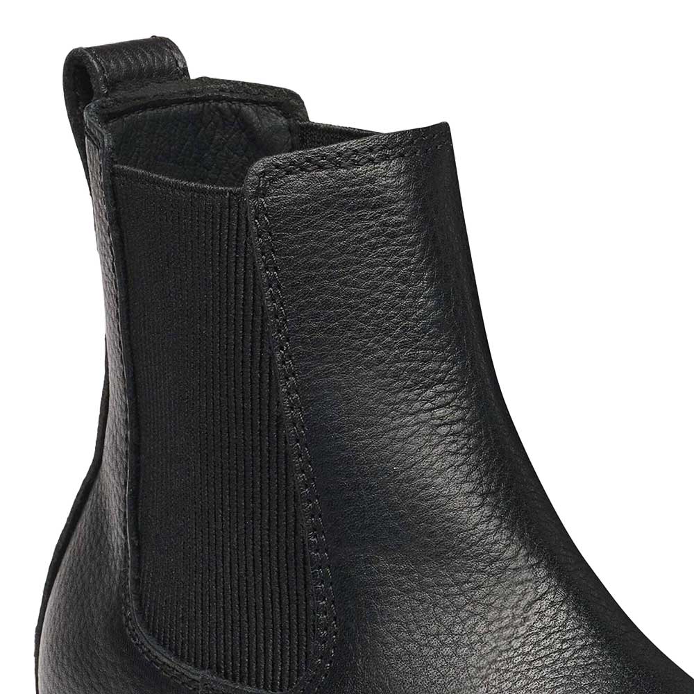 ビルケンシュトックBIRKENSTOCKハイウッドチェルシー（レディース）1033138（ブラック）ショートブーツサイドゴア「靴」