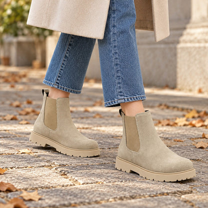 ビルケンシュトックBIRKENSTOCKハイウッドチェルシー（レディース）1033200（トープ）ショートブーツサイドゴア「靴」