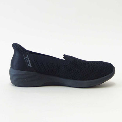 スケッチャーズSKECHERSARYASR108304BLKブラック（レディース）ワーク滑り止めメッシュ人工繊維ストレッチスリッポンスニーカーレディースハンズフリー帯電防止「靴」