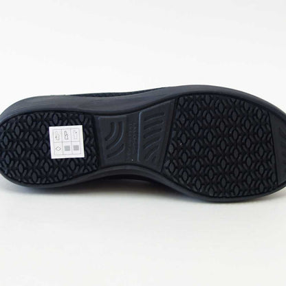 スケッチャーズSKECHERSARYASR108304BLKブラック（レディース）ワーク滑り止めメッシュ人工繊維ストレッチスリッポンスニーカーレディースハンズフリー帯電防止「靴」