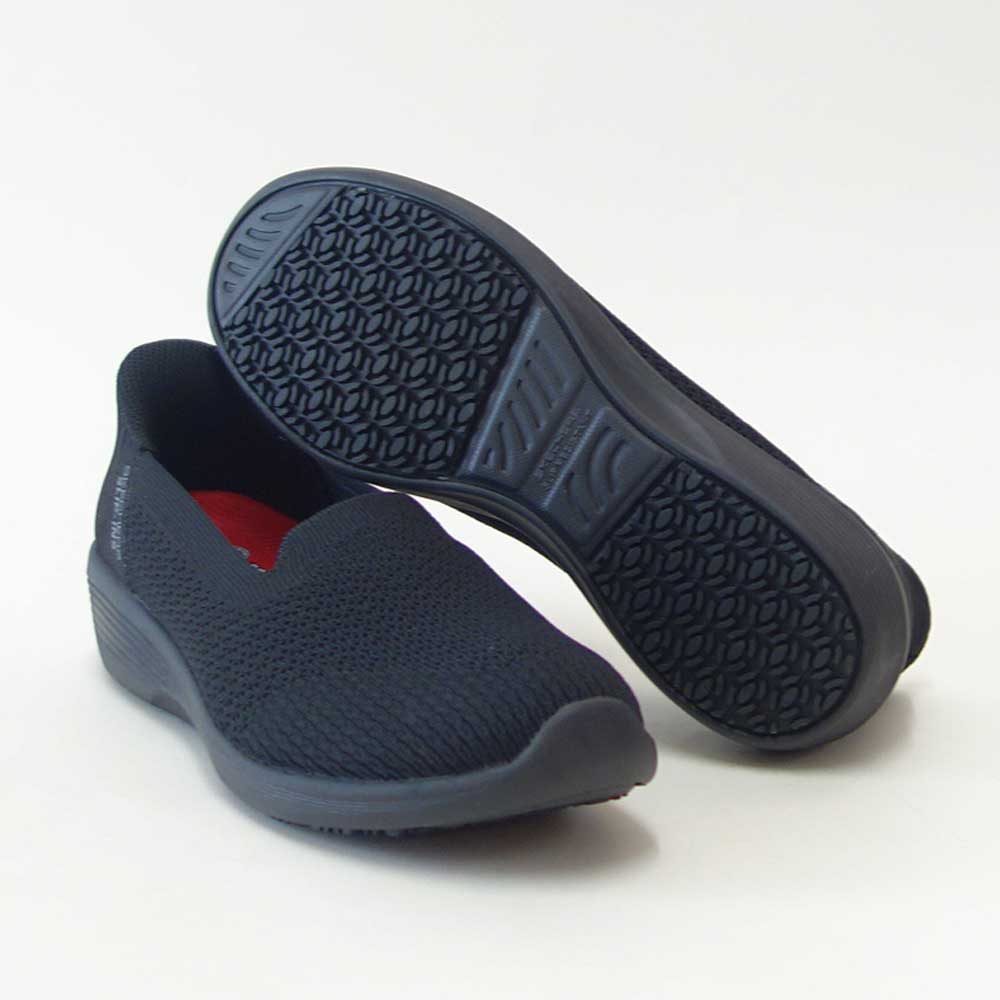 スケッチャーズ SKECHERS ARYA SR 108304 BLK ブラック （レディース