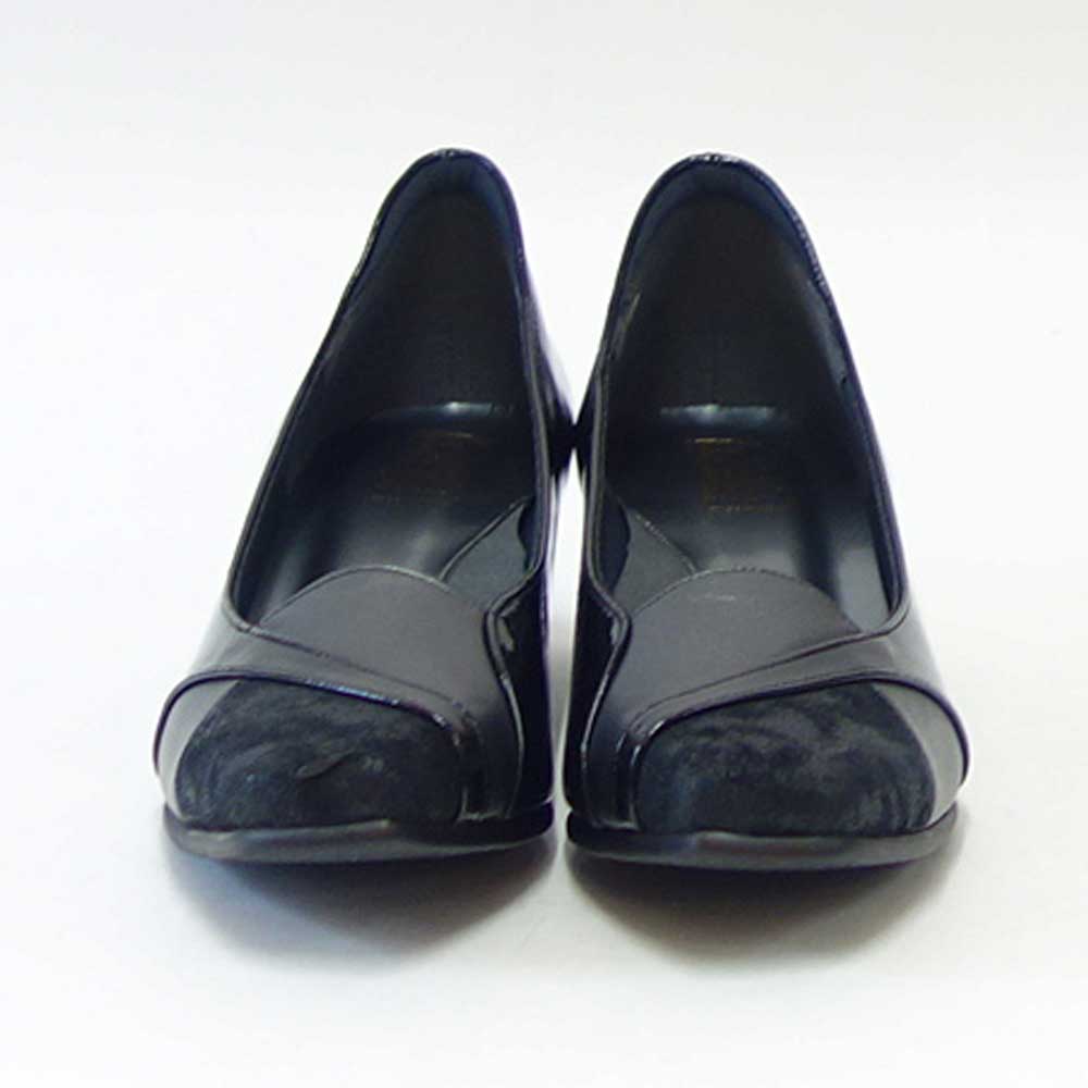【SALE 30%OFF】 フィズリーン FIZZ REEN  1172 ブラック（レディース シューズ） 快適 EEE　4cmヒール  パンプス（日本製） クッションインソール「靴」