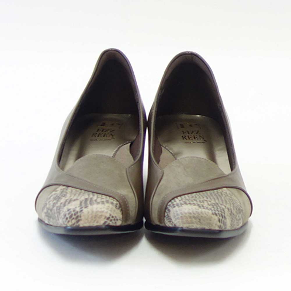 【SALE 30%OFF】 フィズリーン FIZZ REEN  1172 ブラウン（レディース シューズ） 快適 EEE　4cmヒール  パンプス（日本製） クッションインソール「靴」