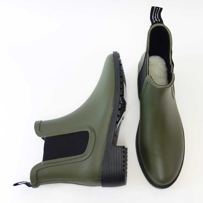 エミュー EMU W 12402 Grayson Rainboot 防水サイドゴアレインブーツ （レディース） カラー：ダークオリーブ  「靴」