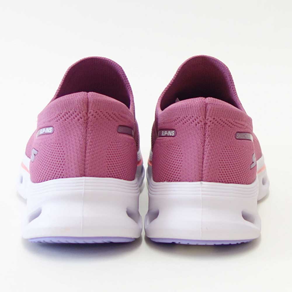 スケッチャーズSKECHERSGOWALKGLIDE-STEP2.0125120MVMTモーヴ（レディース）ゴーウォークグライドステップ2.0アネットメッシュ人工繊維ストレッチスリッポンスニーカーレディースハンズフリー洗濯機洗い可能「靴」