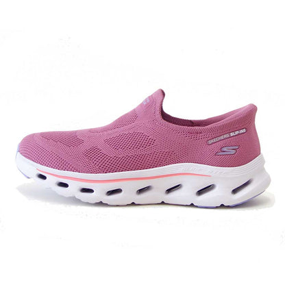 スケッチャーズ SKECHERS GOWALK GLIDE-STEP2.0 125120 MVMT モーヴ （レディース）ゴーウォーク グライドステップ 2.0 アネット メッシュ 人工繊維 ストレッチ スリッポン スニーカー レディース ハンズフリー 洗濯機洗い可能 「靴」
