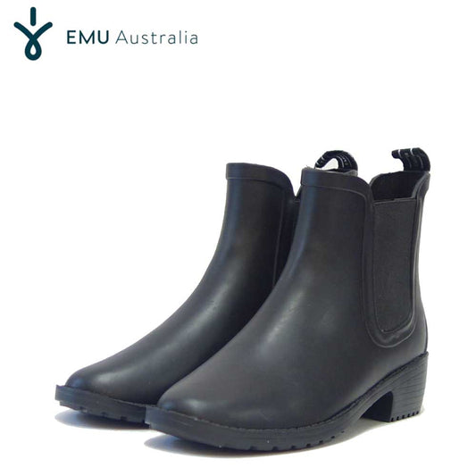 エミュー EMU W 12402 Grayson Rainboot 防水サイドゴアレインブーツ （レディース） カラー：ブラック  「靴」