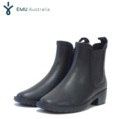 エミュー EMU W 12559 Ellin Rainboot 2.0 防水サイドゴアレインブーツ （レディース） カラー：ブラック  「靴」