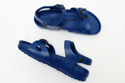 BIRKENSTOCK（ビルケンシュトック）  RIO（リオ）キッズサンダル  126123（EVA／ネイビー ） ドイツ製快適サンダル 「靴」子供「靴」