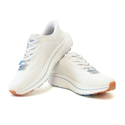 スケッチャーズSKECHERSスリップインズ：ゴーランコンシステント3129050OFWTオフホワイト（レディース）メッシュ人工繊維レースアップスニーカーレディースハンズフリー洗濯機洗い可能「靴」