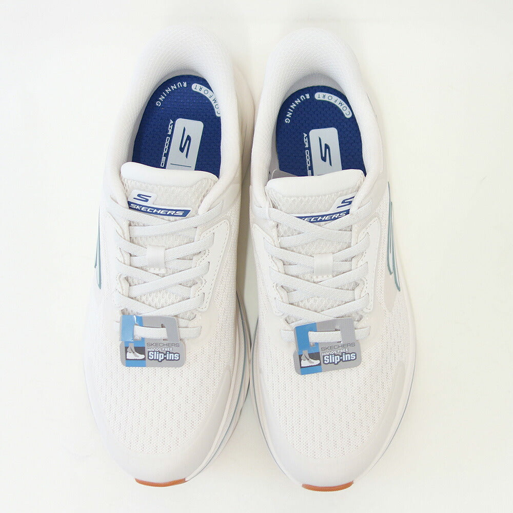 スケッチャーズSKECHERSスリップインズ：ゴーランコンシステント3129050OFWTオフホワイト（レディース）メッシュ人工繊維レースアップスニーカーレディースハンズフリー洗濯機洗い可能「靴」
