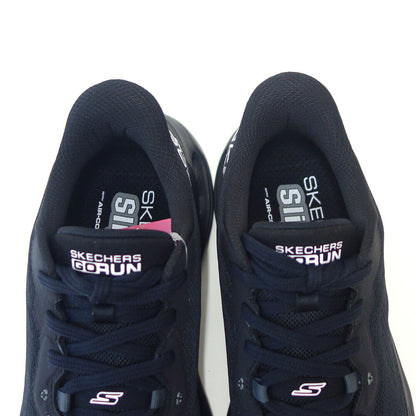 スケッチャーズSKECHERSマックスクッショニンググライドステップ129400BBKブラック（レディース）メッシュ人工繊維レースアップスニーカーレディースハンズフリー洗濯機洗い可能「靴」