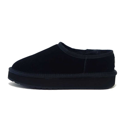 エミュー EMU W 13253 Platform Pico Wool プラットフォーム ピコ ウール（レディース） カラー：ブラック 撥水 スエード  スリッポン サボ「靴」