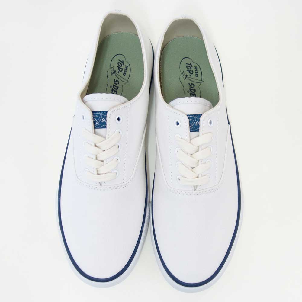 SPERRY（スペリートップサイダー）TOP-SIDER13505708（ユニセックス）ホワイトデッキシューズレースアップスニーカー「靴」