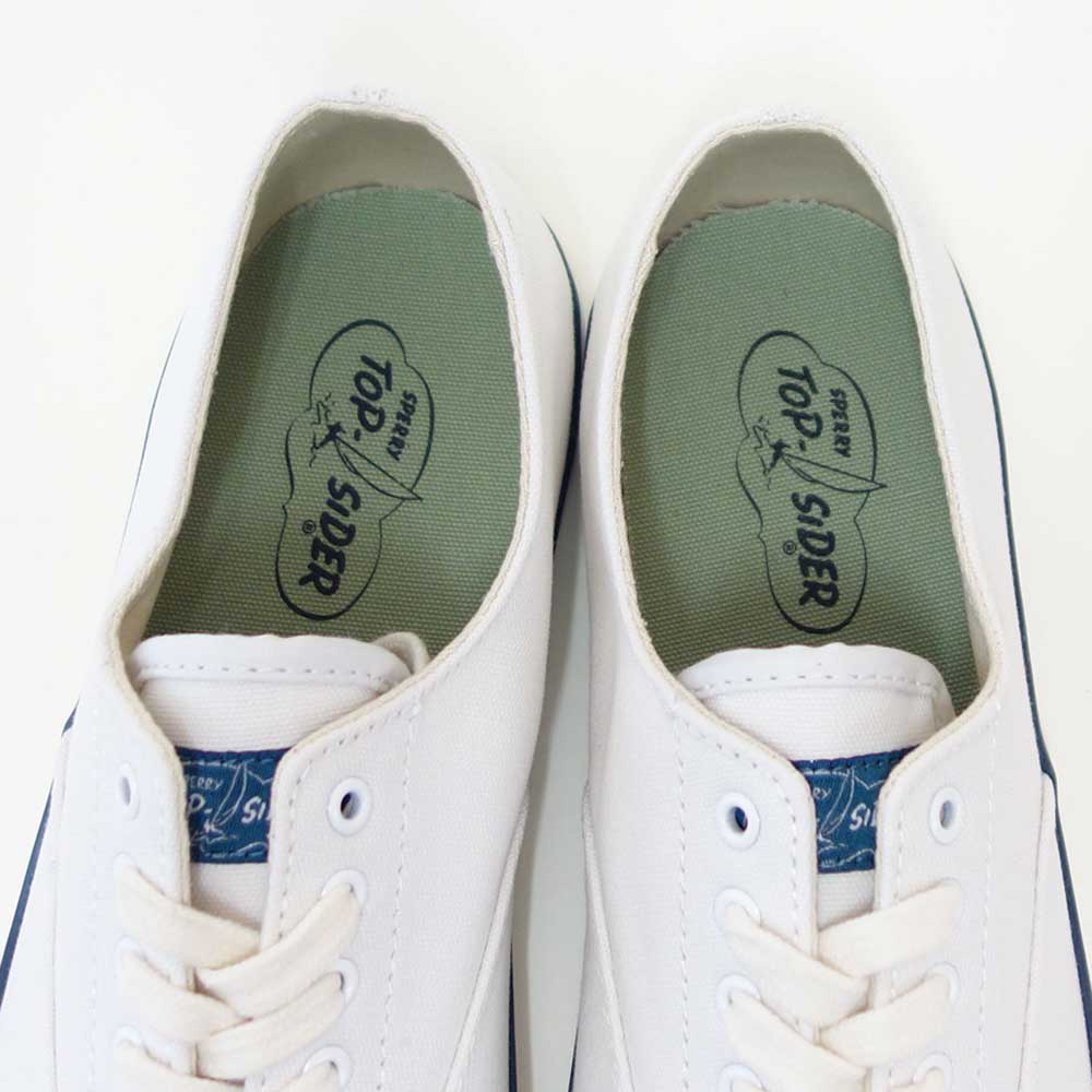 SPERRY（スペリートップサイダー）TOP-SIDER13505708（ユニセックス）ホワイトデッキシューズレースアップスニーカー「靴」