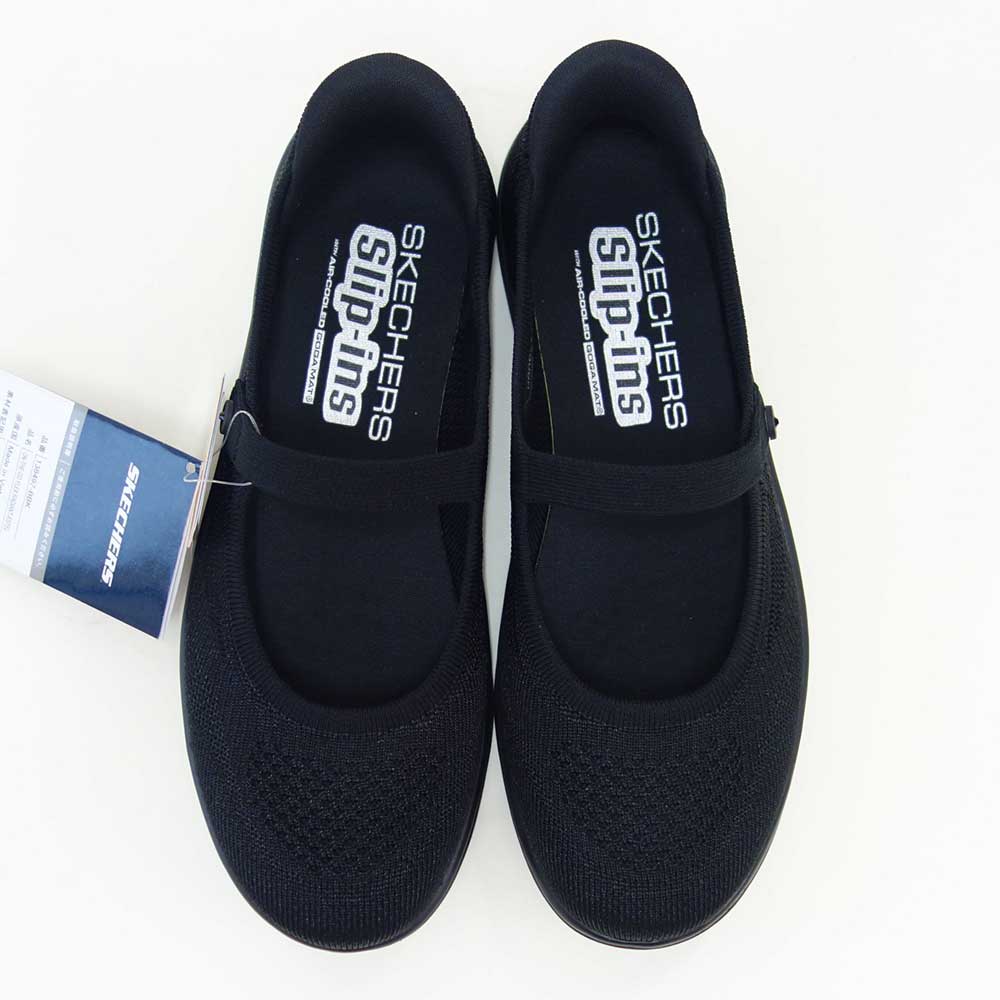 スケッチャーズSKECHERSON-THE-GOフレックスラディアント-エステル138497BBKブラック（レディース）メッシュ人工繊維ストレッチスリッポンスニーカーハンズフリー洗濯機洗い可能「靴」