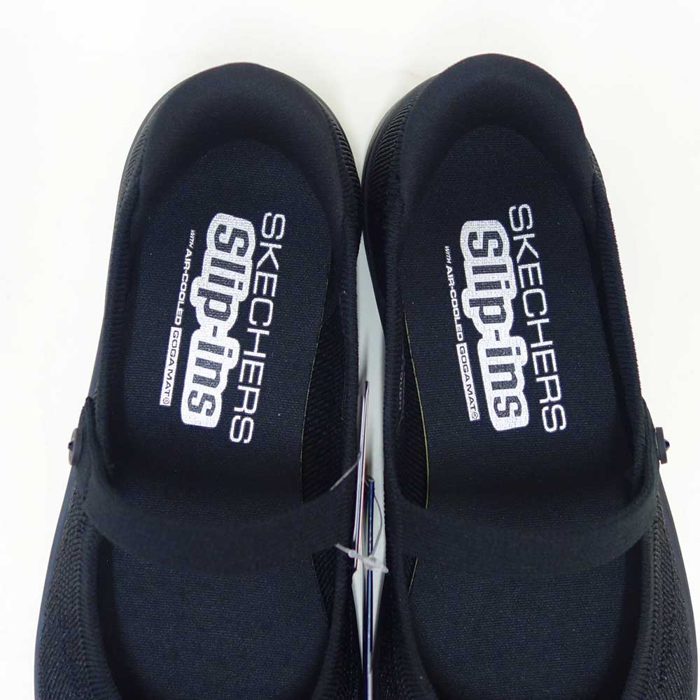 スケッチャーズSKECHERSON-THE-GOフレックスラディアント-エステル138497BBKブラック（レディース）メッシュ人工繊維ストレッチスリッポンスニーカーハンズフリー洗濯機洗い可能「靴」