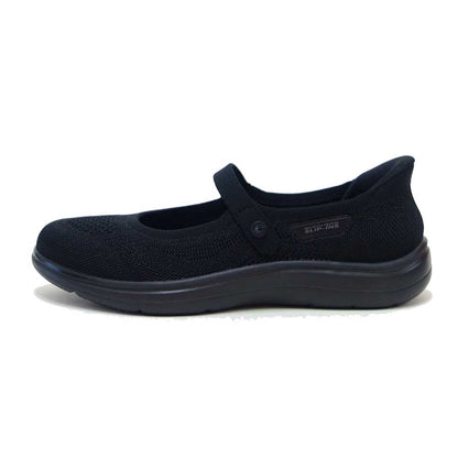 スケッチャーズ SKECHERS ON-THE-GO フレックス ラディアント- エステル 138497 BBK ブラック （レディース）メッシュ 人工繊維 ストレッチ スリッポン スニーカー ハンズフリー 洗濯機洗い可能 「靴」