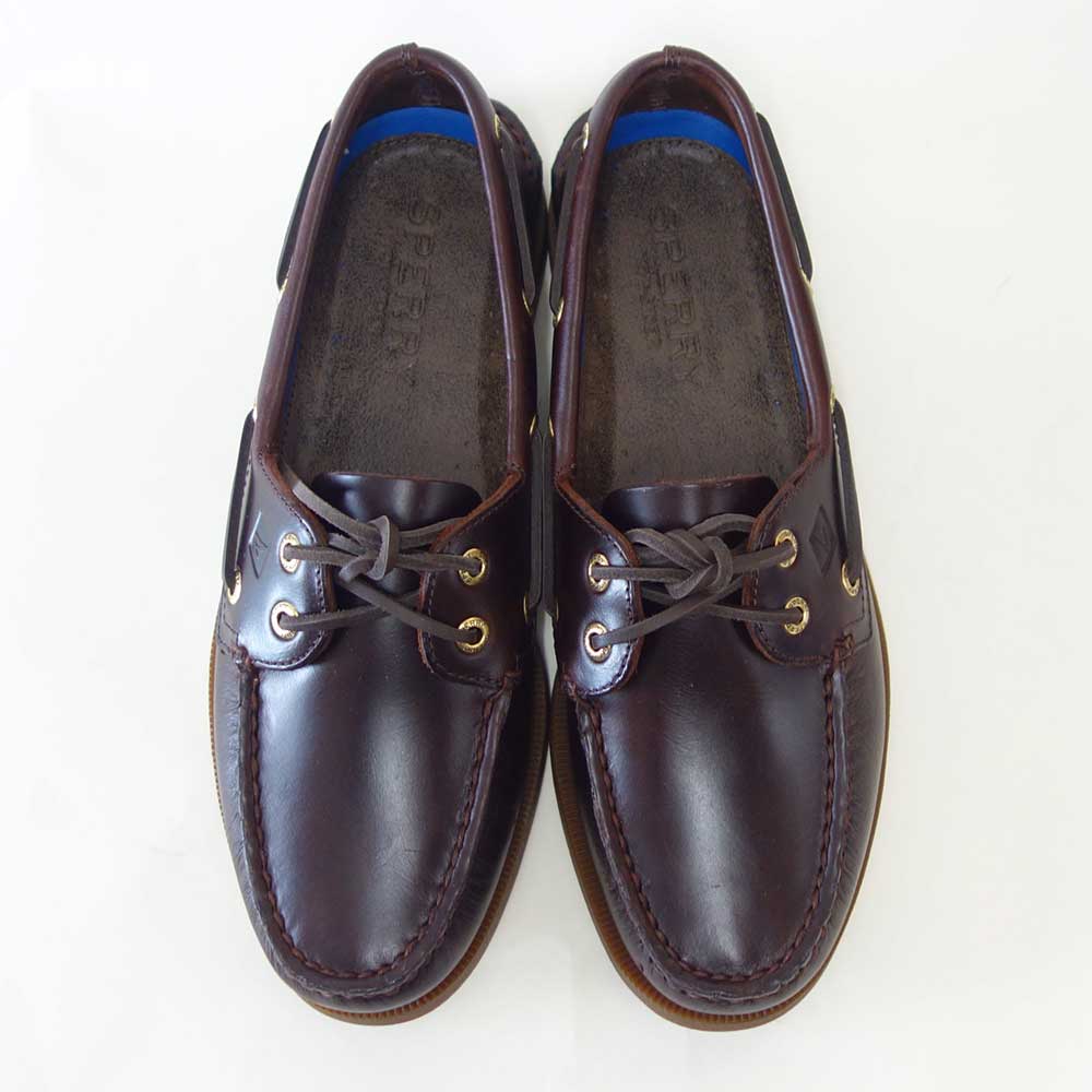 SPERRY（スペリートップサイダー）AUTHENTICORIGINAL2-EYE13934361（メンズ）AMARETTOデッキシューズレザーシューズ「靴」