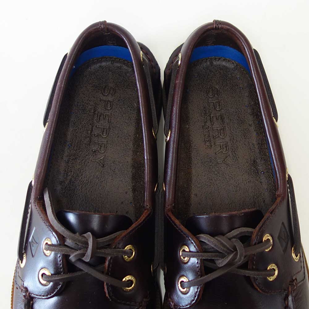 SPERRY（スペリートップサイダー）AUTHENTICORIGINAL2-EYE13934361（メンズ）AMARETTOデッキシューズレザーシューズ「靴」
