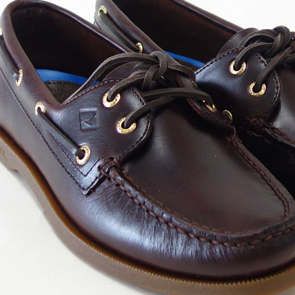 SPERRY（スペリートップサイダー）AUTHENTICORIGINAL2-EYE13934361（メンズ）AMARETTOデッキシューズレザーシューズ「靴」