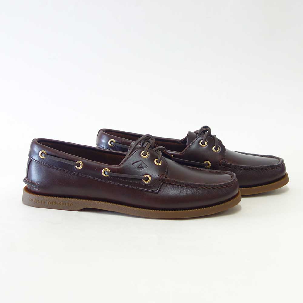 SPERRY（スペリートップサイダー）AUTHENTICORIGINAL2-EYE13934361（メンズ）AMARETTOデッキシューズレザーシューズ「靴」