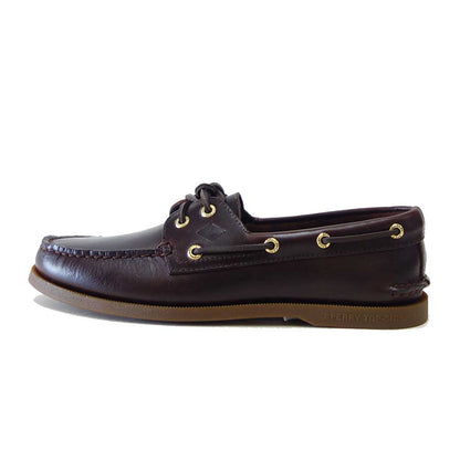 SPERRY（スペリー トップサイダー） AUTHENTIC ORIGINAL 2-EYE  13934361 （メンズ）AMARETTO  デッキシューズ  レザーシューズ「靴」