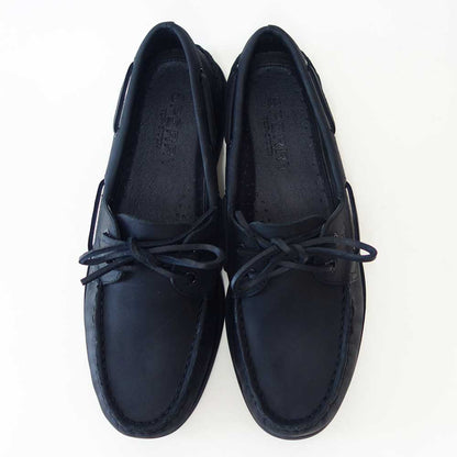 SPERRY（スペリートップサイダー）AUTHENTICORIGINAL2-EYE13934365（メンズ）ブラックデッキシューズレザーシューズ「靴」