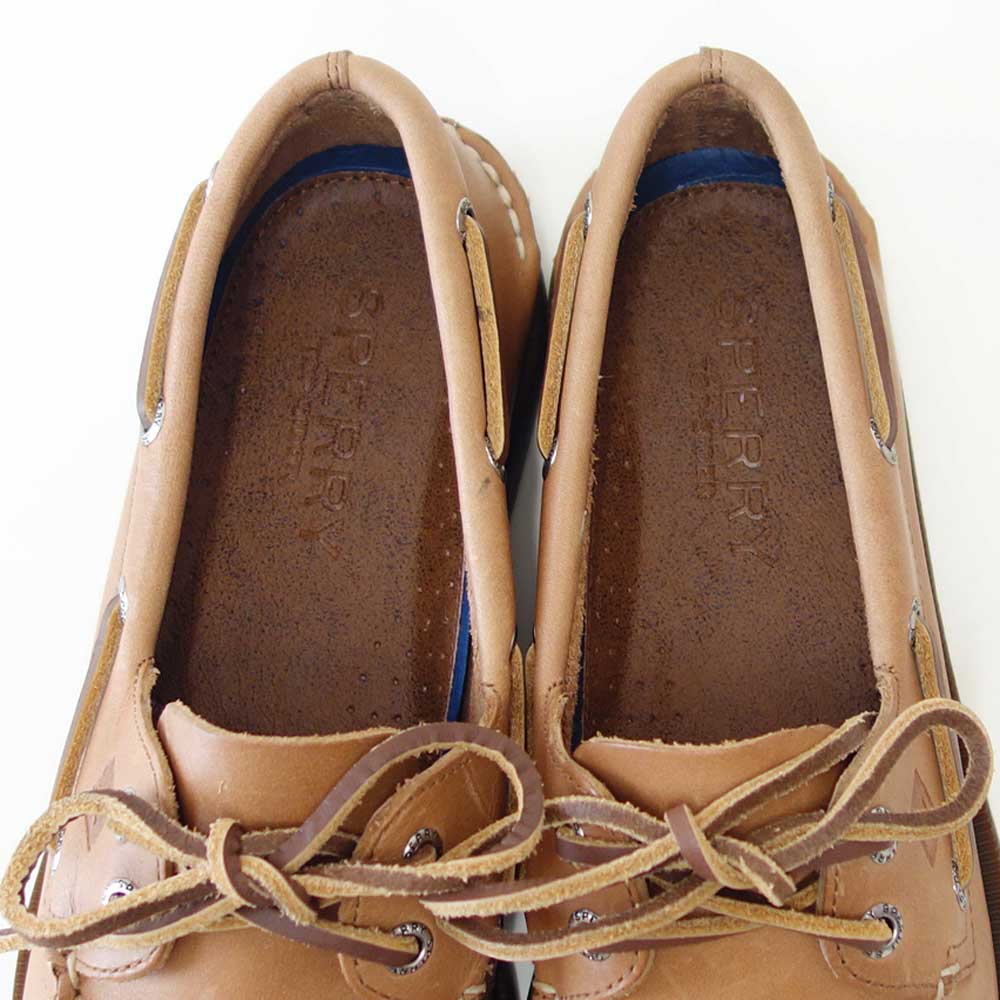 SPERRY（スペリートップサイダー）AUTHENTICORIGINAL2-EYE13934368（メンズ）SAHARAデッキシューズレザーシューズ「靴」