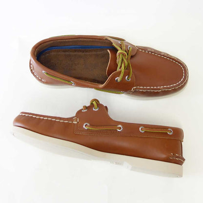 SPERRY（スペリートップサイダー）AUTHENTICORIGINAL2-EYE13934369（メンズ）TANデッキシューズレザーシューズ「靴」