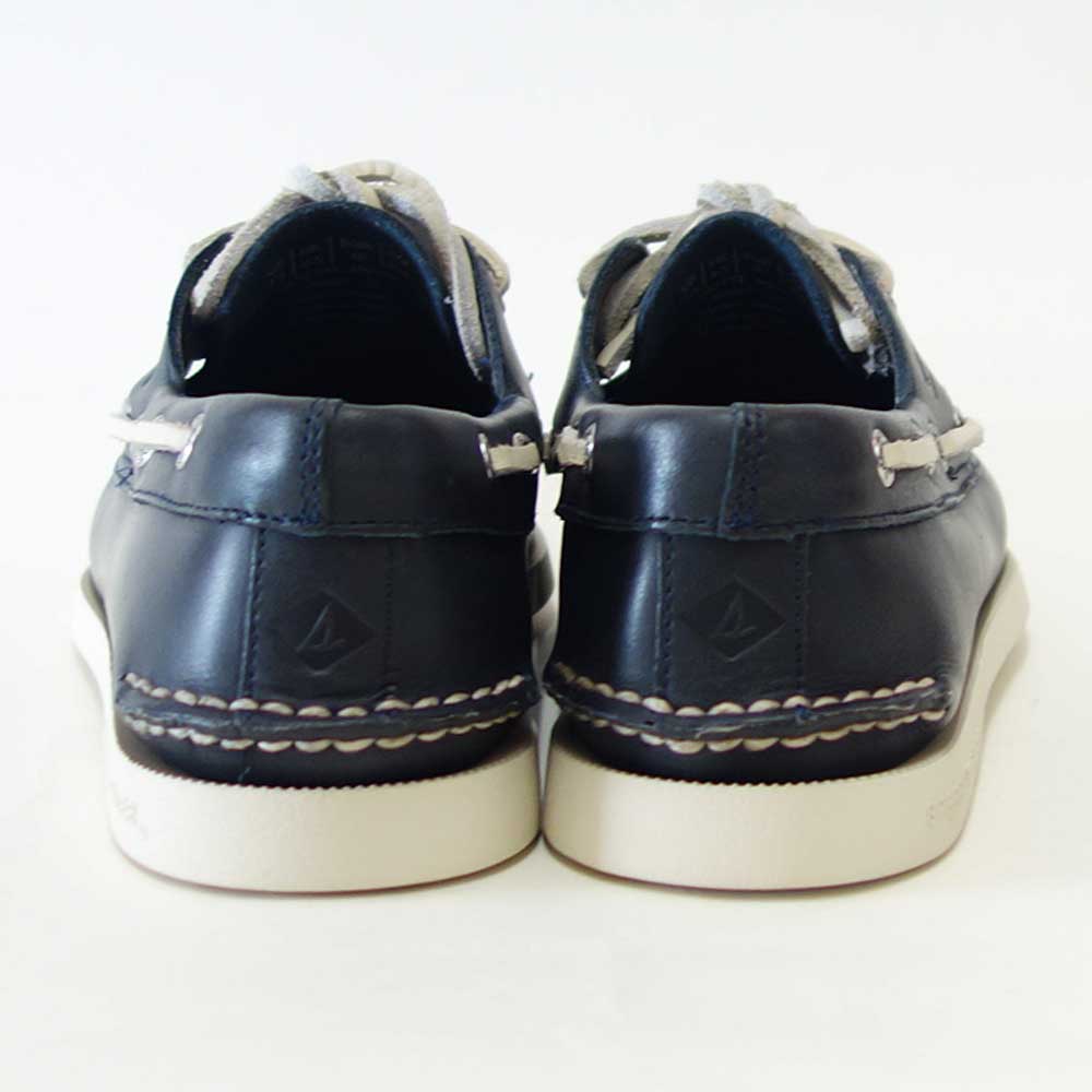 SPERRY（スペリートップサイダー）AUTHENTICORIGINAL2-EYE13934367（メンズ）NAVYデッキシューズレザーシューズ「靴」