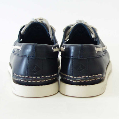 SPERRY（スペリートップサイダー）AUTHENTICORIGINAL2-EYE13934367（メンズ）NAVYデッキシューズレザーシューズ「靴」