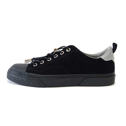 【SALE 50%OFF】 スラック  SLACK SL 1401 003（ユニセックス）CLUDE PREMIUM SUEDE カラー：BLACK / BLACK 天然皮革 ローカットスニーカー バルカナイズ製法  「靴」