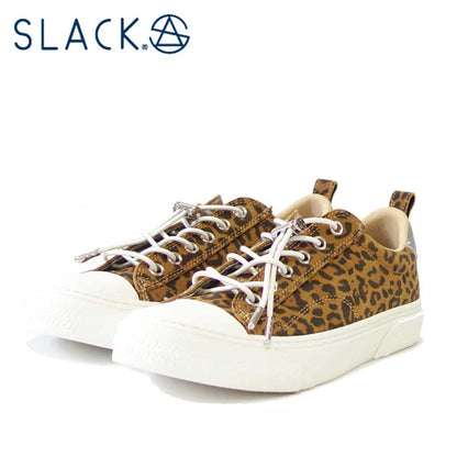 【SALE 50%OFF】 スラック  SLACK SL 1401 772（ユニセックス 23.5cm 24cm 24.5cm）CLUDE PREMIUM SUEDE カラー：LEPARD / WHITE 天然皮革 ローカットスニーカー バルカナイズ製法  「靴」