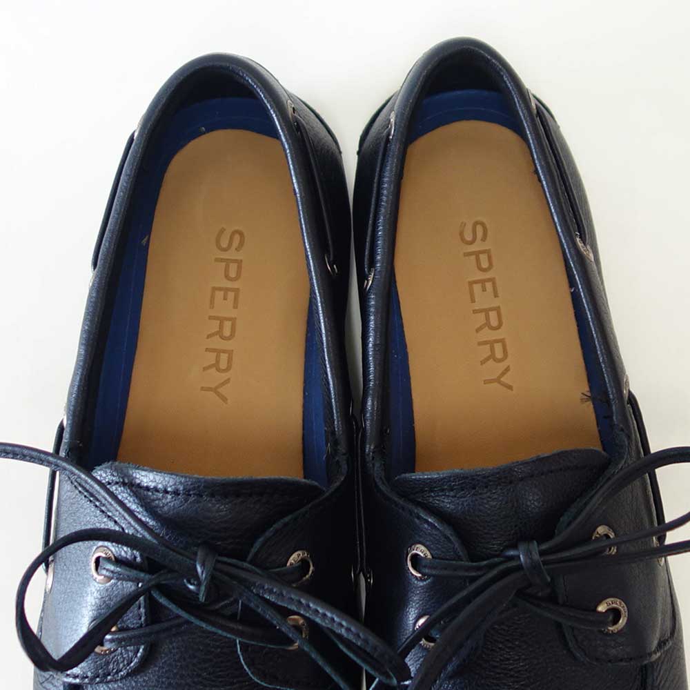 SPERRY（スペリー）SLIMBOATスリムボートレディースデッキシューズ14186039（レディース）ブラックデッキシューズレザーシューズ「靴」
