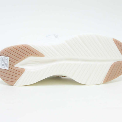 スケッチャーズSKECHERSCONTOURFOAMコージーフィット150413WTRGホワイト/ローズゴールド（レディース）コンツアーフォーム人工繊維ストレッチスリッポンスニーカーレディースハンズフリー洗濯機洗い可能「靴」