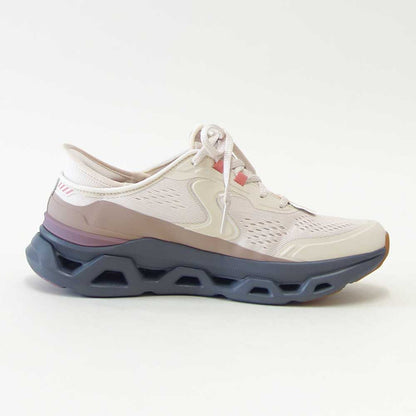 スケッチャーズSKECHERSGLIDE-STEPALTUS150510NTGYナチュラル（レディース）グライドステップアルタスメッシュ人工繊維レースアップスニーカーレディースハンズフリー洗濯機洗い可能「靴」