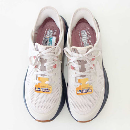 スケッチャーズSKECHERSGLIDE-STEPALTUS150510NTGYナチュラル（レディース）グライドステップアルタスメッシュ人工繊維レースアップスニーカーレディースハンズフリー洗濯機洗い可能「靴」