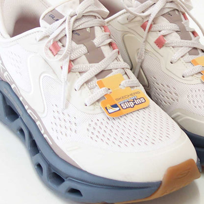 スケッチャーズSKECHERSGLIDE-STEPALTUS150510NTGYナチュラル（レディース）グライドステップアルタスメッシュ人工繊維レースアップスニーカーレディースハンズフリー洗濯機洗い可能「靴」