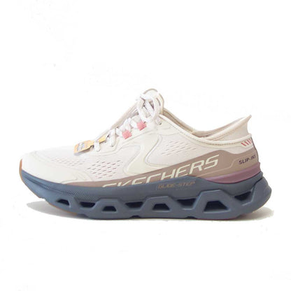 スケッチャーズ SKECHERS GLIDE-STEP ALTUS 150510 NTGY ナチュラル （レディース）グライドステップ アルタス メッシュ 人工繊維 レースアップ スニーカー レディース ハンズフリー 洗濯機洗い可能 「靴」