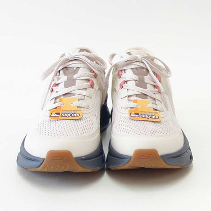 スケッチャーズSKECHERSGLIDE-STEPALTUS150510NTGYナチュラル（レディース）グライドステップアルタスメッシュ人工繊維レースアップスニーカーレディースハンズフリー洗濯機洗い可能「靴」