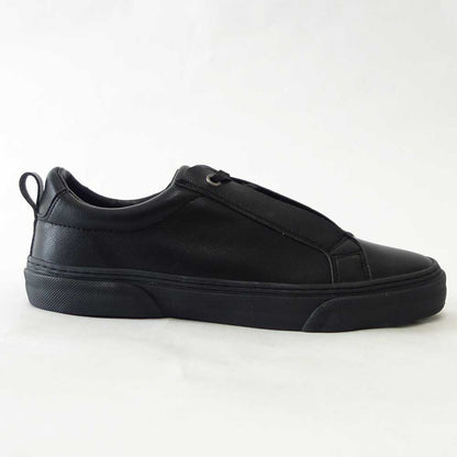 【SALE 50%OFF】 スラック  SLACK SL 1518 003（ユニセックス）LIBERIO（リベリオ） カラー：BLACK / BLACK 人工皮革 ローカットスニーカー バルカナイズ製法  「靴」