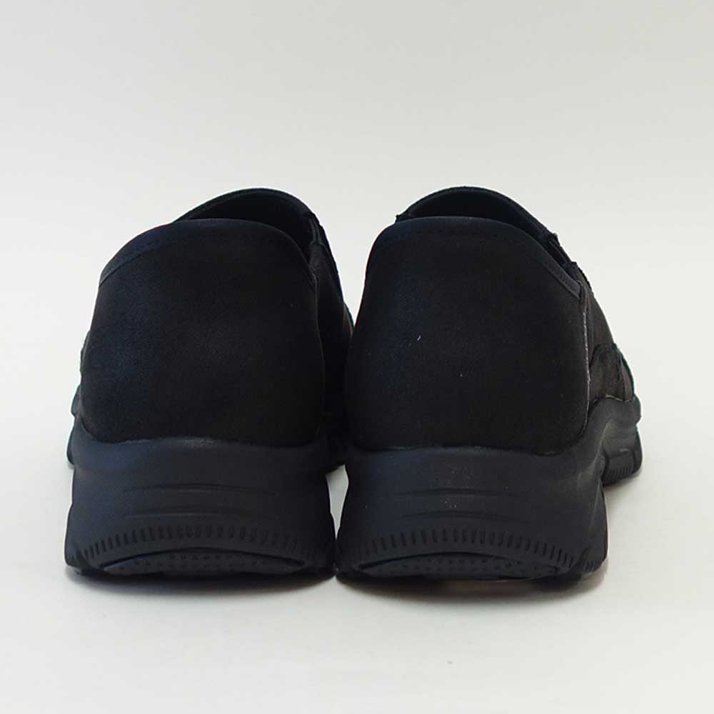 スケッチャーズSKECHERSEASYGOINGドライブオン158630BBKブラック（レディース）人工皮革リラックスドフィット(3E)スニーカーレディースハンズフリー「靴」