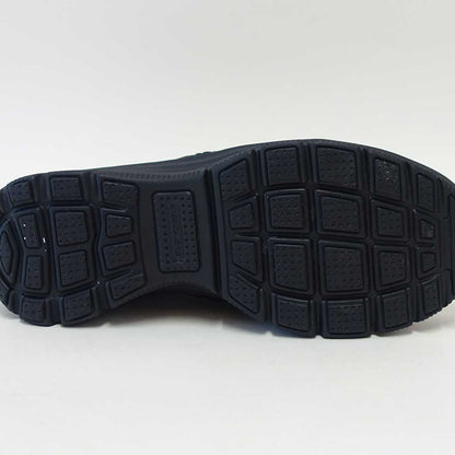 スケッチャーズSKECHERSEASYGOINGドライブオン158630BBKブラック（レディース）人工皮革リラックスドフィット(3E)スニーカーレディースハンズフリー「靴」