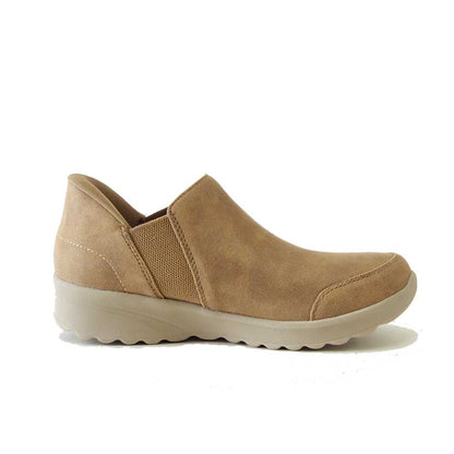 スケッチャーズSKECHERSLOVELYVIBEイージリーラブド159474csntチェストナット（レディース）リラックスドフィット人工皮革スニーカーレディースハンズフリー「靴」