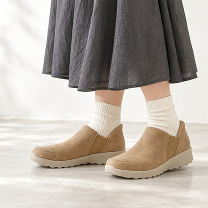 スケッチャーズSKECHERSLOVELYVIBEイージリーラブド159474csntチェストナット（レディース）リラックスドフィット人工皮革スニーカーレディースハンズフリー「靴」