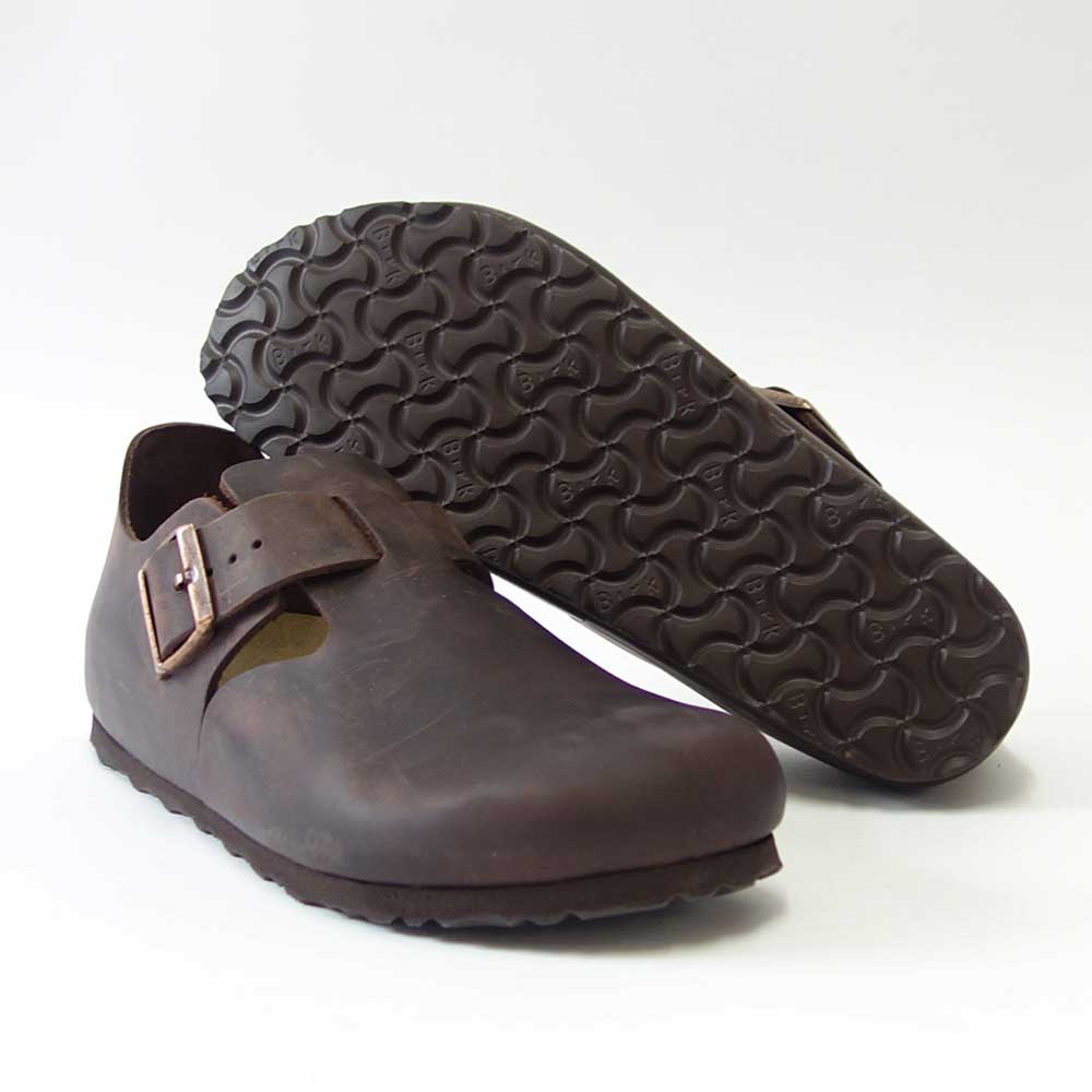 BIRKENSTOCK（ビルケンシュトック） LONDON BS（ロンドン）幅広（レギュラーフィット） 166531（オイルレザー／ハバナ）コンフォートシューズ ドイツ生まれの快適シューズ 「靴」